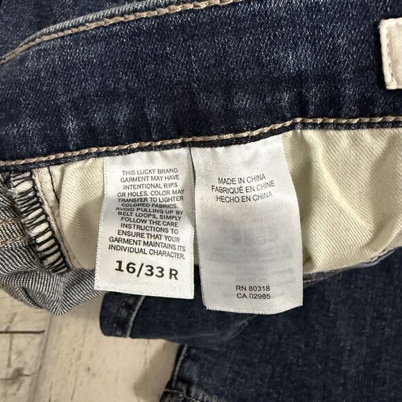 Lucky Brand Women's Size 16 Blue Sweet Mid-Rise Bootcut Denim Jeans - Picture 6 of 8